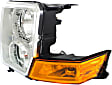 2006 Jeep Commander - Driver and Passenger Side Halogen Headlight, With bulb(s), OE Replacement