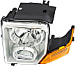 2006 Jeep Commander - Driver and Passenger Side Halogen Headlight, With bulb(s), OE Replacement