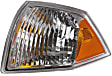 Driver and Passenger Side Halogen Corner Light, Without bulb(s)