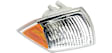 Driver and Passenger Side Halogen Corner Light, Without bulb(s), CAPA Certified
