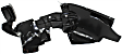 Front, Driver and Passenger Side, Fender Liner