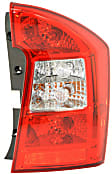 Driver and Passenger Side Halogen Tail Light, With bulb(s), OE Replacement