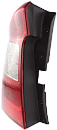 Driver and Passenger Side Halogen Tail Light, With bulb(s), OE Replacement