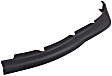Front, Driver and Passenger Side, Lower Valance, Spoiler, Textured