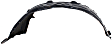 Front, Driver and Passenger Side, Fender Liner