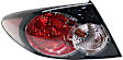 Driver and Passenger Side, Outer Halogen Tail Light, With bulb(s), OE Replacement