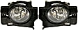 2011 Nissan Altima SR 6 Cyl 3.5L - Front, Driver and Passenger Side Halogen Fog Light, With bulb(s), 2-Door, Coupe, OE Replacement