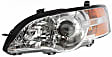 Driver and Passenger Side Halogen Headlight, With bulb(s), OE Replacement