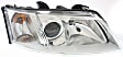 2007 Saab 9-3 - Driver and Passenger Side Halogen Headlight, With bulb(s), OE Replacement