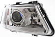 2007 Saab 9-3 - Driver and Passenger Side Halogen Headlight, With bulb(s), OE Replacement