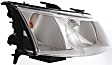 2007 Saab 9-3 - Driver and Passenger Side Halogen Headlight, With bulb(s), OE Replacement