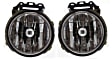Front, Driver and Passenger Side Fog Lights, With Bulb(s), Halogen