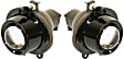 Front, Driver and Passenger Side Fog Lights, With Bulb(s), Halogen