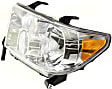 2010 Toyota Tundra - Driver and Passenger Side Halogen Headlight, With bulb(s), OE Replacement