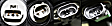 2010 Toyota Tundra - Driver and Passenger Side Halogen Headlight, With bulb(s), OE Replacement