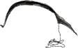 Front, Driver and Passenger Side, Front and Rear Section Fender Liner