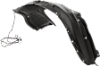 Front, Driver and Passenger Side, Front and Rear Section Fender Liner