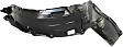 Front, Driver Side, Front and Rear Section, Fender Liner