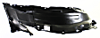 2007-2013 Toyota Tundra - Front, Passenger Side, Front and Rear Section, Fender Liner