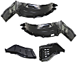 2007-2013 Toyota Tundra - Front, Driver and Passenger Side, Front and Rear Section, Fender Liner