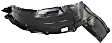 2007-2013 Toyota Tundra - Front, Driver and Passenger Side, Front and Rear Section, Fender Liner