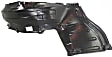 2007-2013 Toyota Tundra - Front, Driver and Passenger Side, Front and Rear Section, Fender Liner