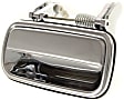 2002 Toyota Tacoma - Front and Rear, Driver and Passenger Side Chrome Exterior Door Handle, Front Driver and Passenger Side - With Key Hole; Rear Driver and Passenger Side - Without Key Hole