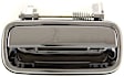 2002 Toyota Tacoma - Front and Rear, Driver and Passenger Side Chrome Exterior Door Handle, Front Driver and Passenger Side - With Key Hole; Rear Driver and Passenger Side - Without Key Hole