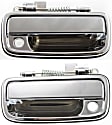 1998 Toyota Tacoma - Front, Driver and Passenger Side Chrome Exterior Door Handle, With Key Hole