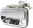 1998 Toyota Tacoma - Front, Driver and Passenger Side Chrome Exterior Door Handle, With Key Hole