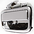 1998 Toyota Tacoma - Front, Driver and Passenger Side Chrome Exterior Door Handle, With Key Hole