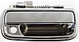 1998 Toyota Tacoma - Front, Driver and Passenger Side Chrome Exterior Door Handle, With Key Hole