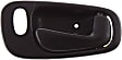 2000 Toyota Corolla - Front and Rear, Driver and Passenger Side Black Interior Door Handle, With Door Lock Hole, For Models with Power Door Locks