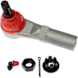 SET-RBTO92435RD-2 Front, Driver and Passenger Side, Outer Tie Rod End
