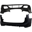 Front and Rear Primed Bumper Cover 3.6L, 6Cyl, CAPA Certified