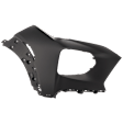 Front, Driver and Passenger Side, Upper Primed Bumper Covers