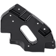 Front, Driver and Passenger Side Bumper Reinforcements, Plastic, Lower Outer Reinforcement, CAPA CERTIFIED