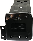 Front, Driver and Passenger Side Bumper Brackets, Impact Absorber