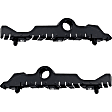 Front, Driver and Passenger Side Bumper Brackets, Side Guide