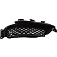 Front, Driver and Passenger Side Bumper Grilles, Primed, Plug-Fog Lamp Hole, For Models With Active Grille Shutter (Code X8W)