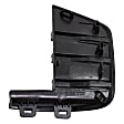 Front, Driver and Passenger Side, Outer Bumper Trim, Textured Black