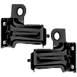 Front, Driver and Passenger Side, Center Bumper Retainers, Support