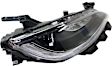 Driver and Passenger Side Headlights, with Bulbs, Halogen, Sedan, CAPA CERTIFIED