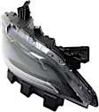 Driver and Passenger Side Headlights, with Bulbs, Halogen, Sedan, CAPA CERTIFIED