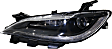 2015-2017 Chrysler 200 - Driver and Passenger Side Halogen Headlight, With bulb(s), OE Replacement, Sedan