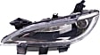 Driver and Passenger Side Halogen Headlight, With bulb(s), OE Replacement, Sedan, CAPA Certified
