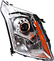 2013 Cadillac SRX - Driver and Passenger Side Halogen Headlight, With bulb(s), Sport Utility, OE Replacement