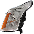 2013 Cadillac SRX - Driver and Passenger Side Halogen Headlight, With bulb(s), Sport Utility, OE Replacement