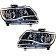2018 Chevrolet Colorado - Driver and Passenger Side Halogen Headlight, With bulb(s), OE Replacement, CAPA Certified