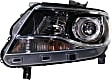 Driver and Passenger Side Projector Halogen Headlight, With bulb(s), OE Replacement, CAPA Certified